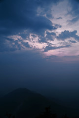 Fototapeta premium Wuling Mountain in Northeast Beijing