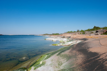 beach and sea