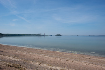 beach and sea