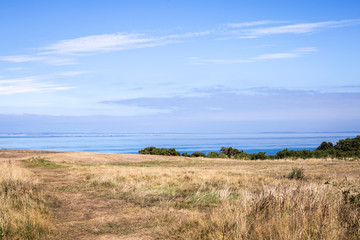 Panorama Dünenlandschaft in Jersey UK, Europa