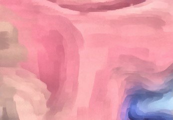 Abstract acrylic background. Watercolor texture. Psychedelic crazy art. Unusual elegant design pattern. Warm and very bright pastel colors. Dry liquid little acrylic effect. Swirls and waves elements.