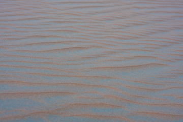 Fototapeta premium Nahaufnahmen von Strukturen einer Sandwüste