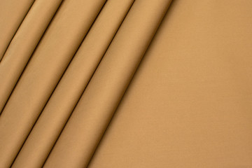 Cotton fabric with beige polyester in the art layout