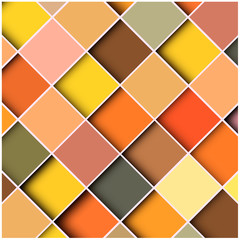 Abstract background square mosaic, vector illustration. 