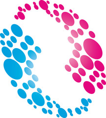 バブルイラスト