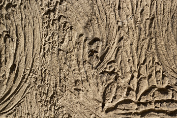 runny texture on a concrete wall 1