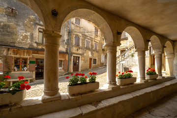 Mittelalterliches Künstlerdorf Groznjan, Istrien, Kroatien