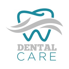 Dental care dentist service isolated icon tooth