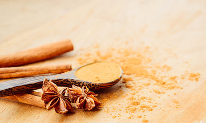 Cooking spice concept