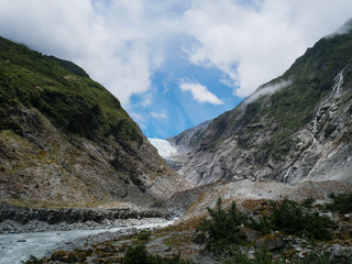 Fototapeta na wymiar New Zealand Glacier