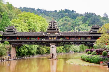 Wind Rain Bridge, GueiZhou China