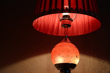 in the room hotel the lampshade