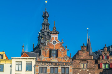 Fototapeta na wymiar View of the Grote markt Nijmegen
