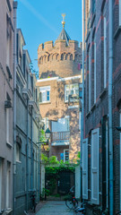 Urban alley in front of Kruittroen