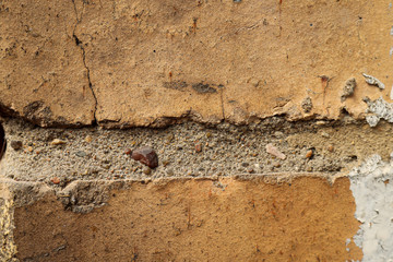 texture of old brick wall