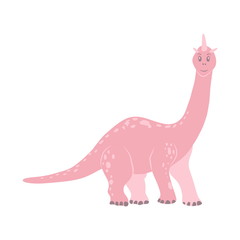 Dinosaur brachiosaurus cartoon