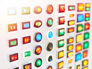 Electric start stop switches