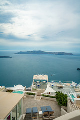 Santorini Island,  Greece, one of the most beautiful travel destinations of the world.