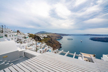 Santorini Island,  Greece, one of the most beautiful travel destinations of the world.