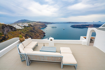 Santorini Island,  Greece, one of the most beautiful travel destinations of the world.