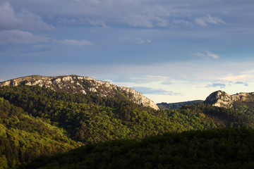 Fototapeta na wymiar Landschaft der Cevennes