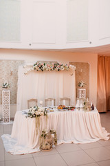 interior of dining room