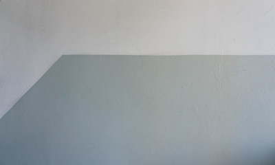 Blue Concrete wall in building