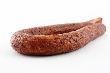 sausage isolated on white background