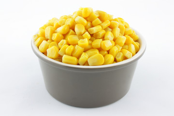sweet corn in a bowl