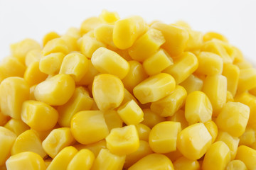 corn isolated on white background