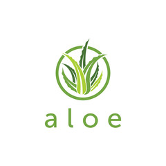 ALOE SKIN CARE LOGO SPA NATURAL ECO LOGO