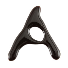 Obraz premium Chocolate Letter A