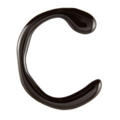 Chocolate Letter C