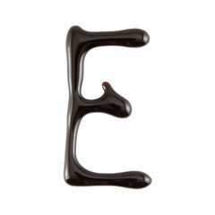 Chocolate Letter E
