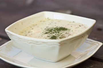 Cream soup