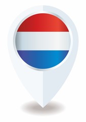 Flag of the Netherlands. Kingdom of the Netherlands. Template for award design, an official document with the flag of Netherlands. Bright, colorful vector illustration