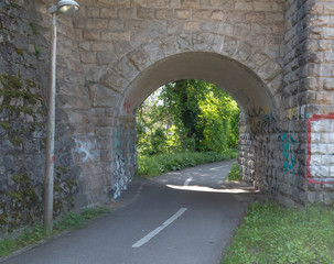 Obraz premium Stone arch over the road
