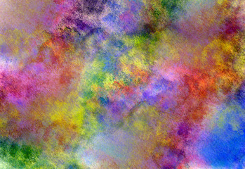 Background of watercolor paint stains. brush strokes.