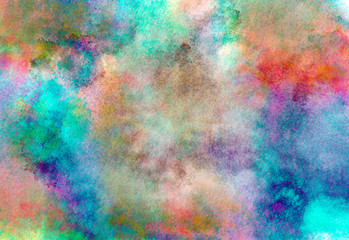 Background of watercolor paint stains. brush strokes.