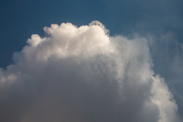 blue sky with clouds  background