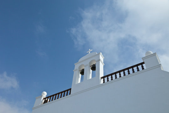 Iglesia de Ugla. Isla Lanzarote. Provincia Las Palmas. Islas Canarias. Espa&ntilde;a