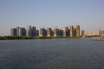 Naklejka premium Construction site 