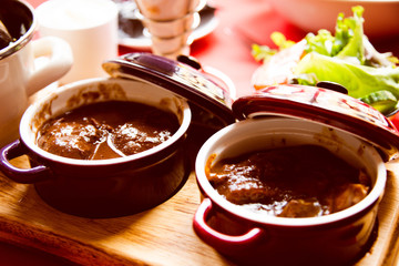 Food in Bruges Belgium