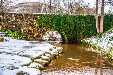 Fototapeta premium Reedy River in Downtown Greenville, South Carolina, USA