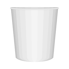 Isolated plastic cup for coffee - Vector image