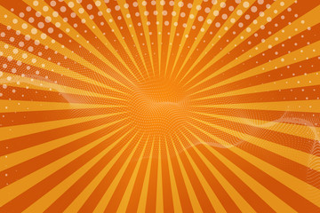 Obraz premium abstract, sun, orange, yellow, light, illustration, design, sunset, summer, sunrise, bright, sky, hot, wallpaper, texture, color, shine, sunlight, pattern, backgrounds, rays, art, vector, red, sunny