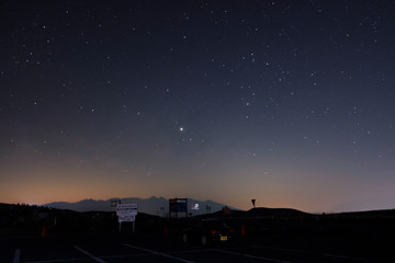 霧ケ峰高原星空