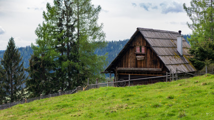 Almhütte 