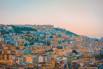 Obraz premium thousand of houses at napoli, italy