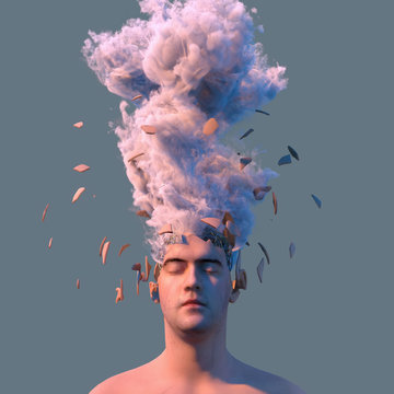 explosion of artificial head